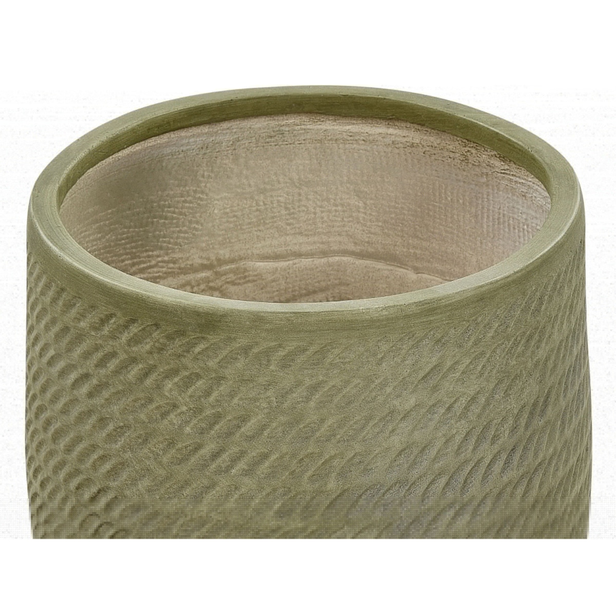Doniczka ⌀ 39 cm zielona LIVADIA
