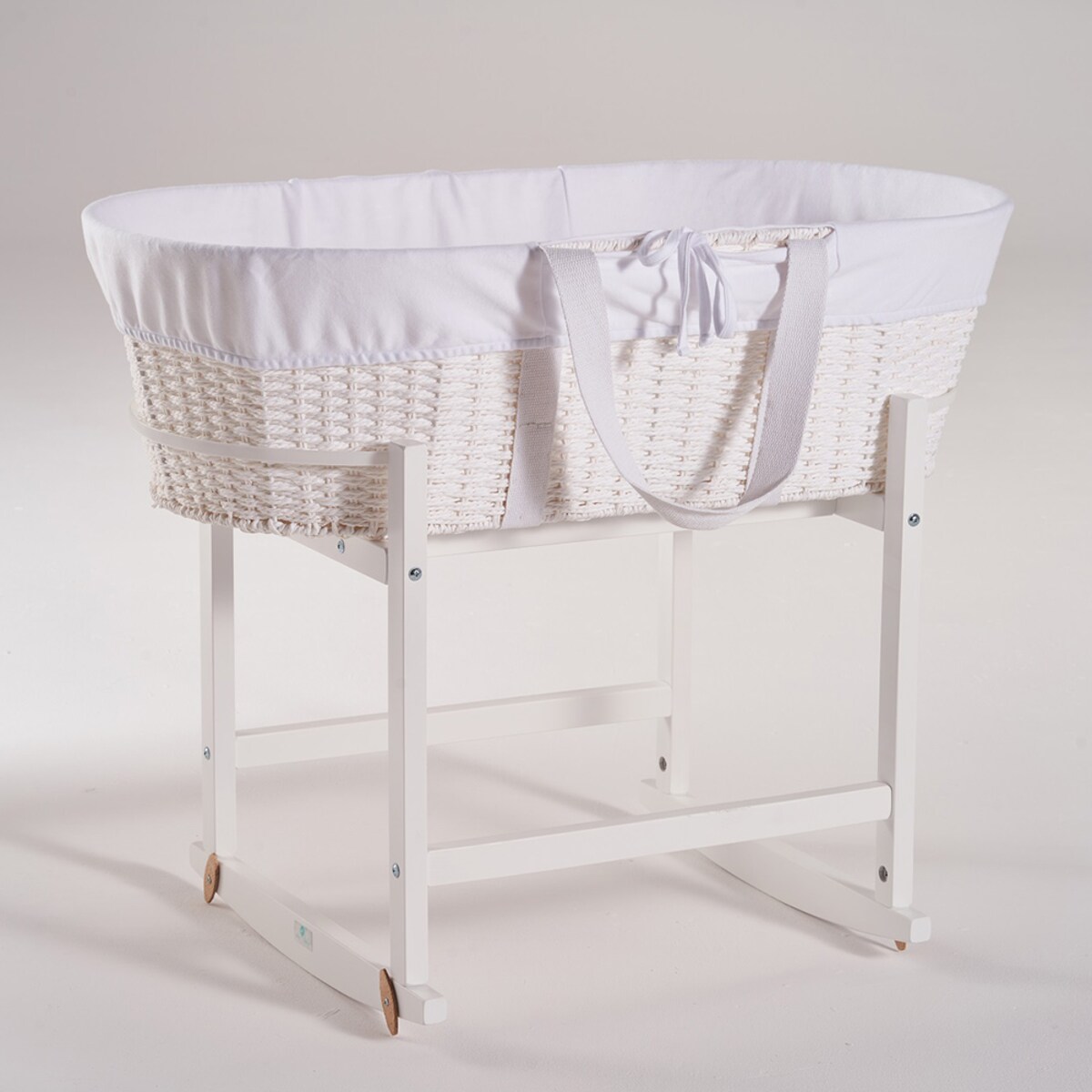 Pokrowiec na kosz Mojżesza - biały