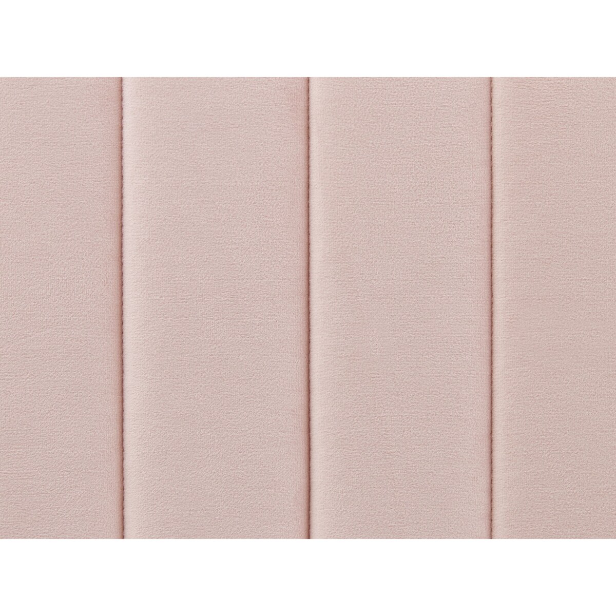 Łóżko welurowe 140 x 200 cm różowe LUNAN