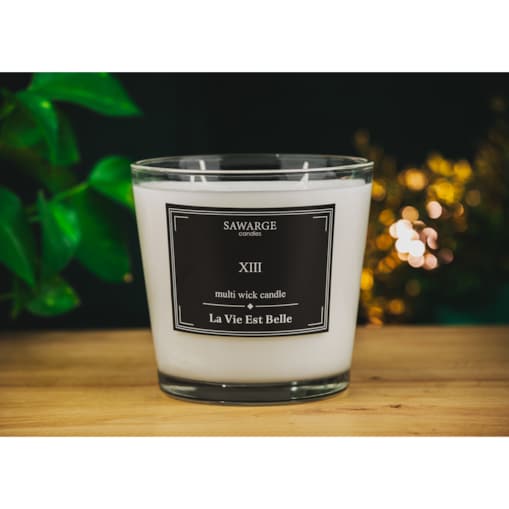 Świeca Zapachowa Sojowa No13 /70h/ La Vie Est Belle 800g