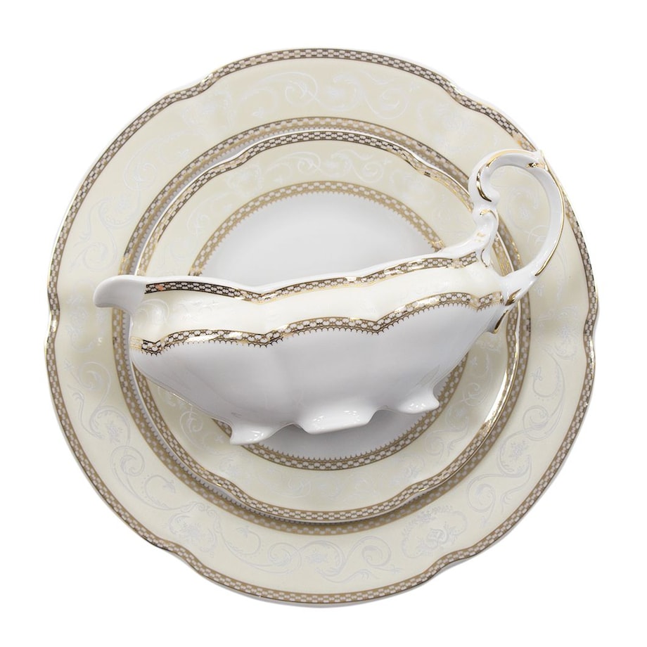 Zestaw talerzy dla 6 osób 18 el. Bolero Vienna Złota E363