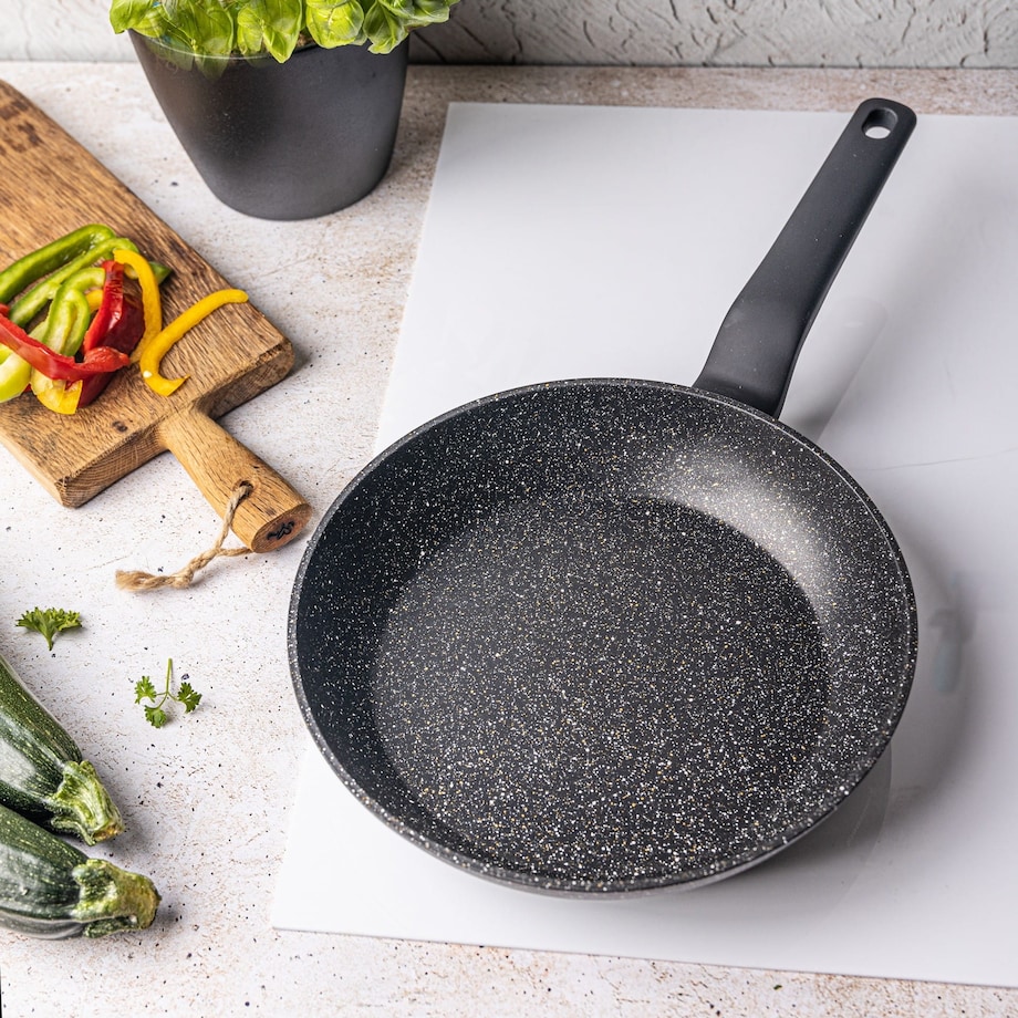 Patelnia z powłoką marmurową 24cm indukcja KLAUSBERG