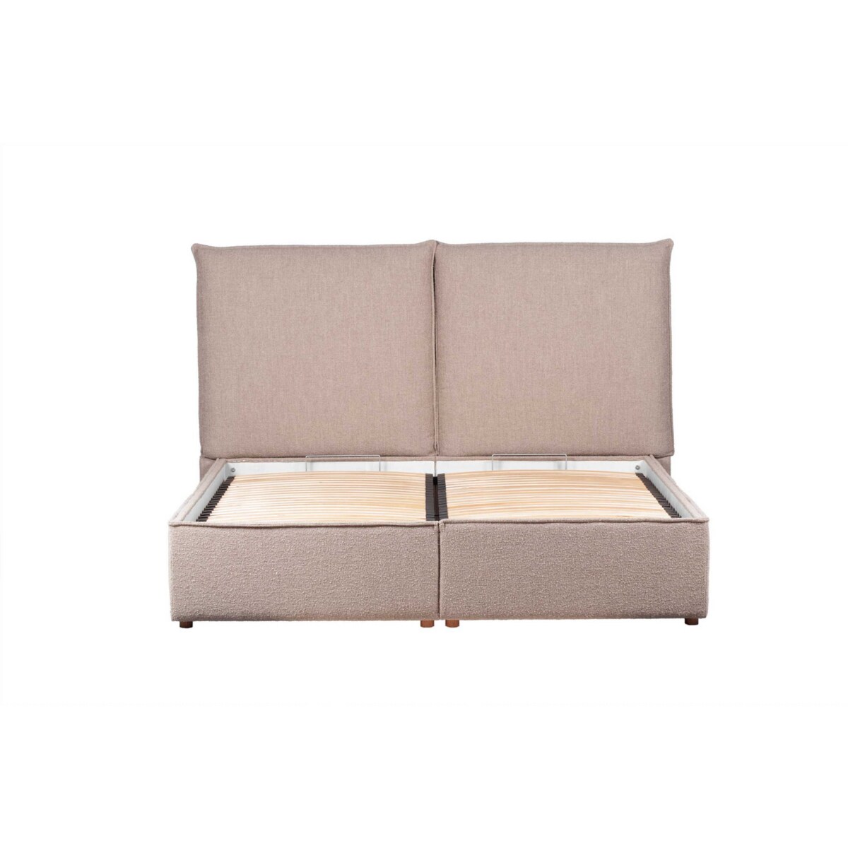 Łóżko Hage (180x200) z pojemnikiem na pościel w tkaninie Angola 09