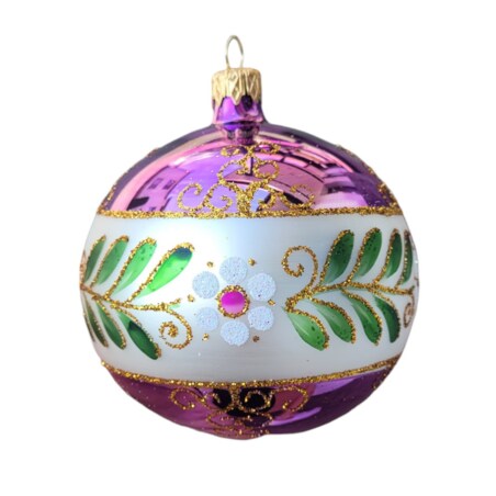 Bombka szklana 4 szt. POPOLARE Ø 100 mm