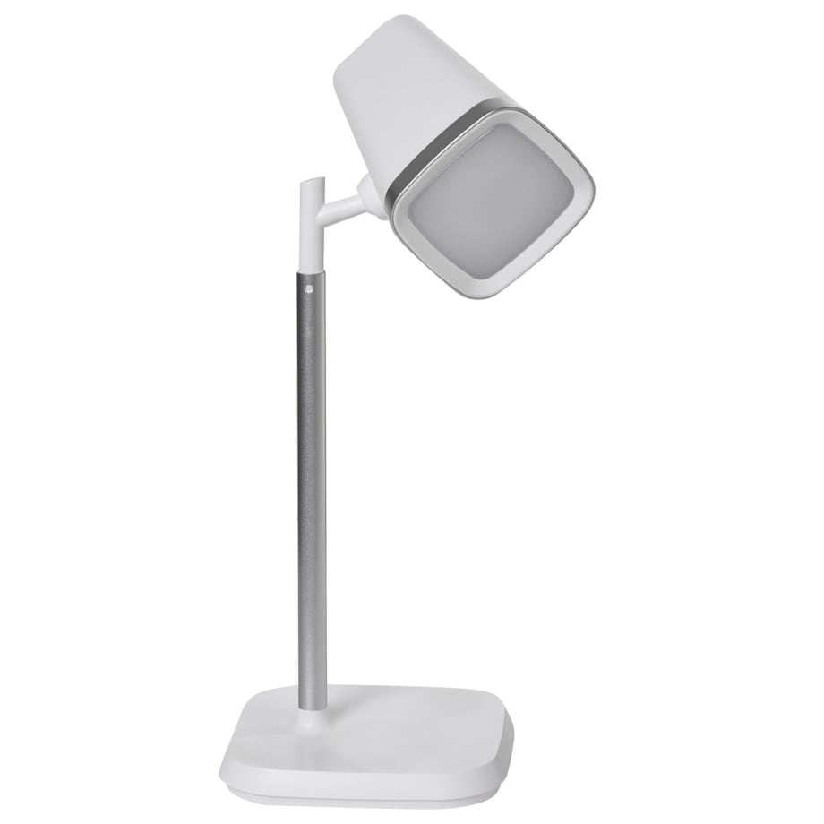Bezprzewodowa lampa stołowa LED MUSCA Ze ściemniaczem Biały