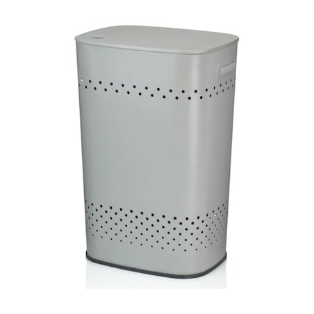 Kosz na pranie (szary) Malaga Kela