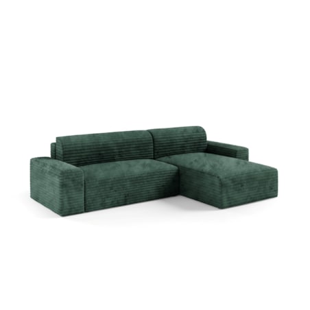 Narożnik COCO L z funkcją spania Kolor: TILIA 39