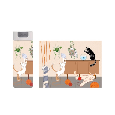 Kambukka kubek termiczny 2x Olympus 500ml Zestaw Woof n' Meow