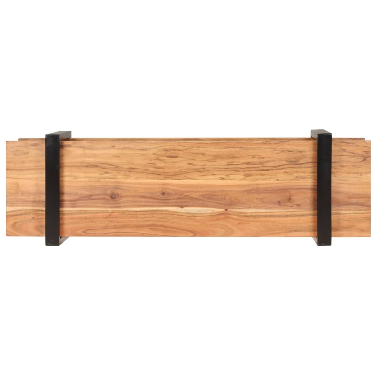 vidaXL Szafka pod TV, 130 x 40 x 40 cm, lite drewno akacjowe