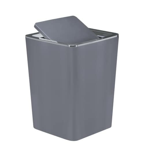 Kleine Wolke Match Kosz łazienkowy szary 5 litrów