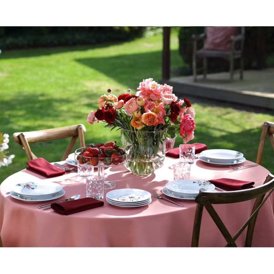 Zestaw talerzy dla 6 osób 18 el. Yvette Kwiatowe Opowieści G762