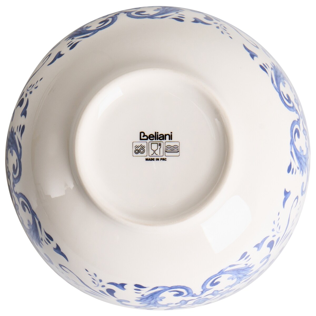 Zastawa stołowa 12-częściowa GALANGAL Porcelana Biały/ niebieski