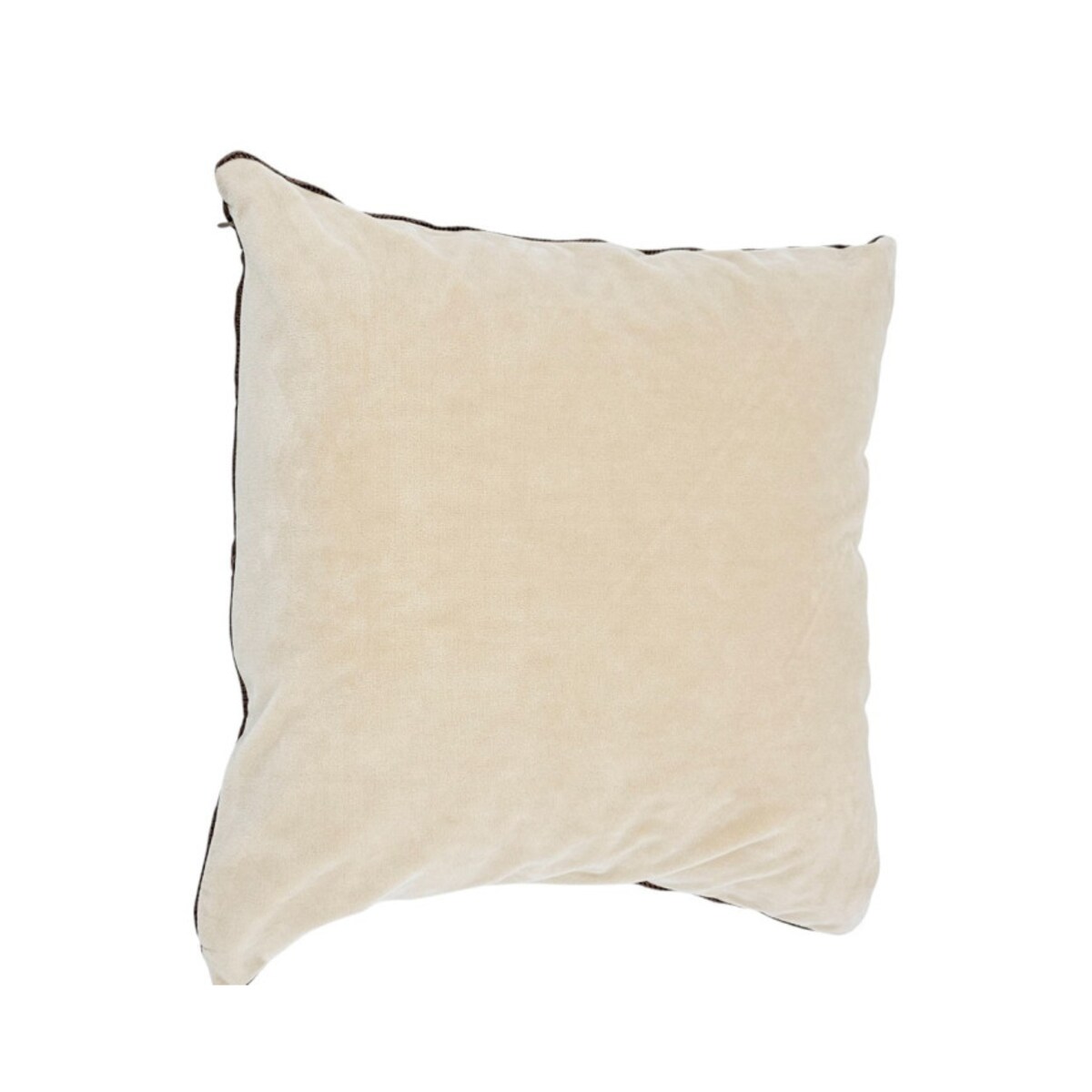 Poszewka dzianinowa na poduszkę Bawełna+Kaszmir 45x45 cm ROMA CHOCOLATE