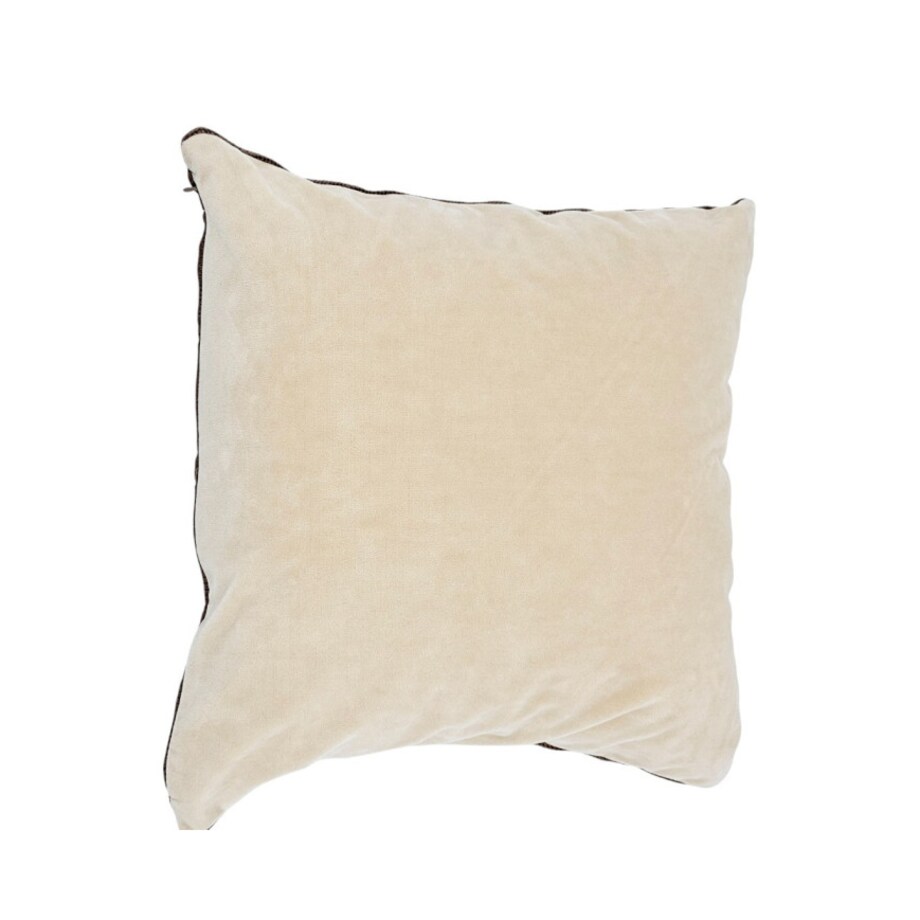 Poszewka dzianinowa na poduszkę Bawełna+Kaszmir 45x45 cm ROMA CHOCOLATE