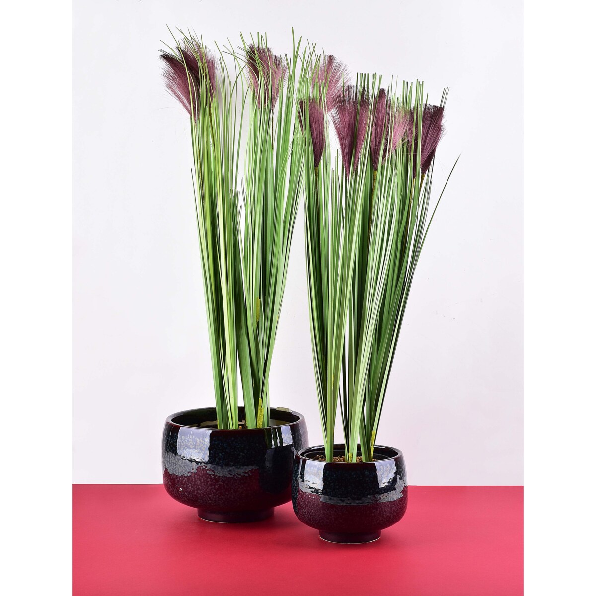 Kwiat Sztuczny 12,5xh64cm fioletowe kwiaty