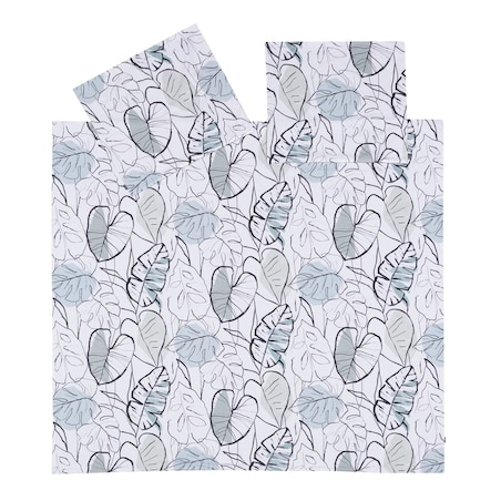 Komplet pościeli bawełnianej Monstera Leaves 220x200cm, 220 x 200 cm