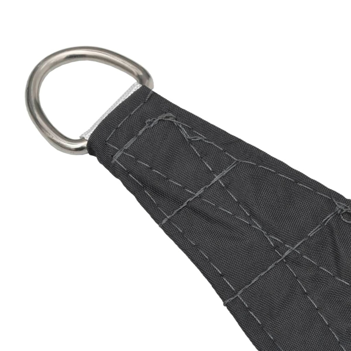 vidaXL Żagiel ogrodowy, tkanina Oxford, trójkątny, 4x5x6,4 m, antracyt