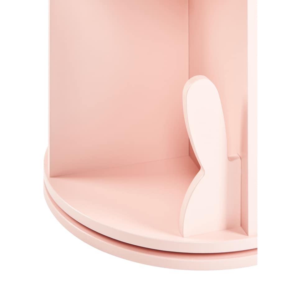 Obrotowy regał CANEY MDF 94 cm Pastelowy róż