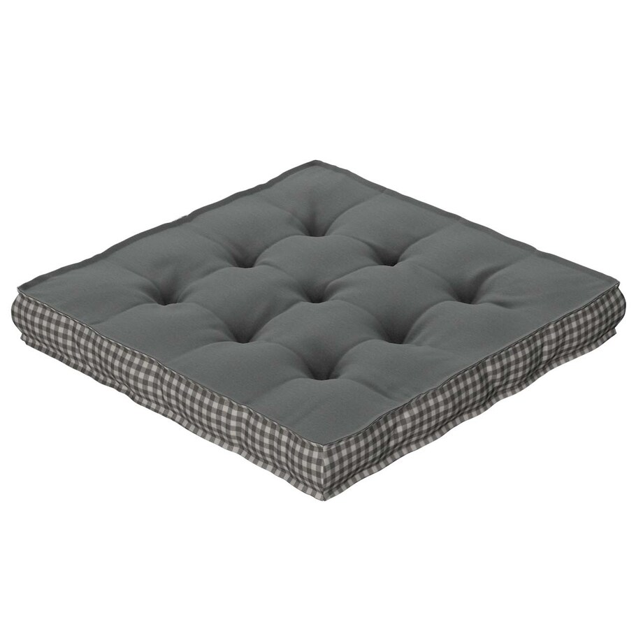 Poduszka na krzesło Kuba, szary, 50 x 50 x 10 cm, Quadro