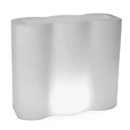 Solarna donica podświetlana Palmera LUMPA080SSNW King Home IP65 biała