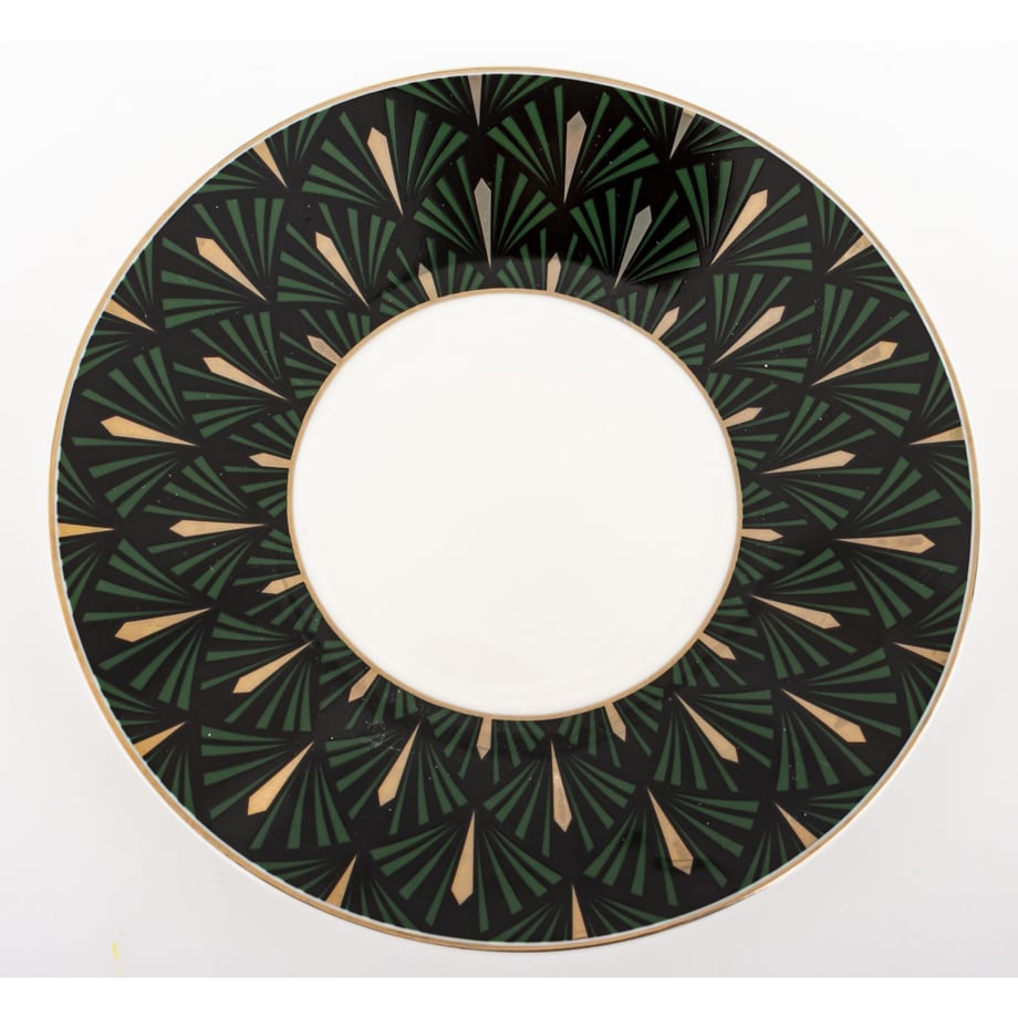 Komplet 2 filiżanek porcelanowych 220 ml ze spodeczkiem DIVERSO