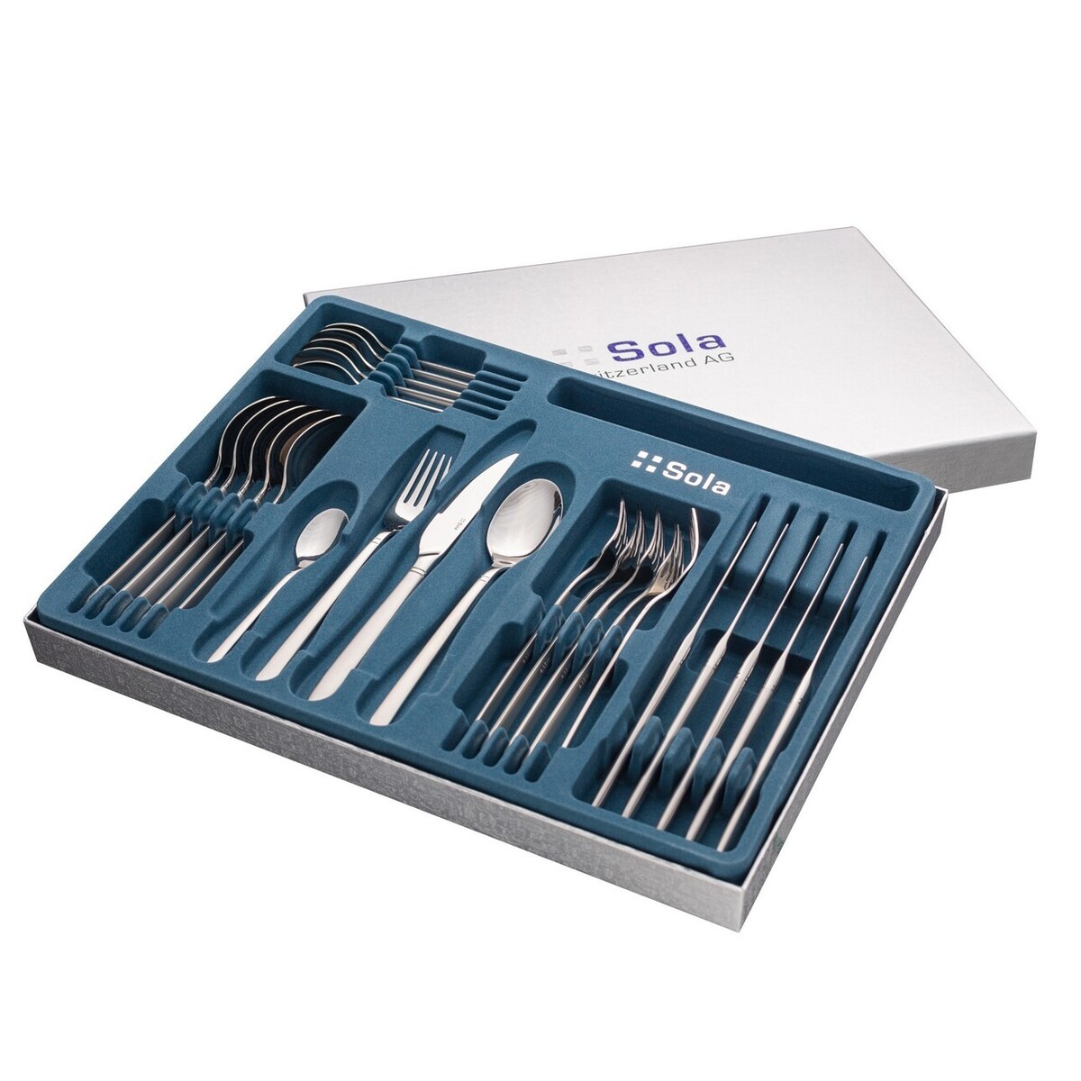 Sztućce Dominique dla 6 osób 24 części, 44 x 33 x 5 cm
