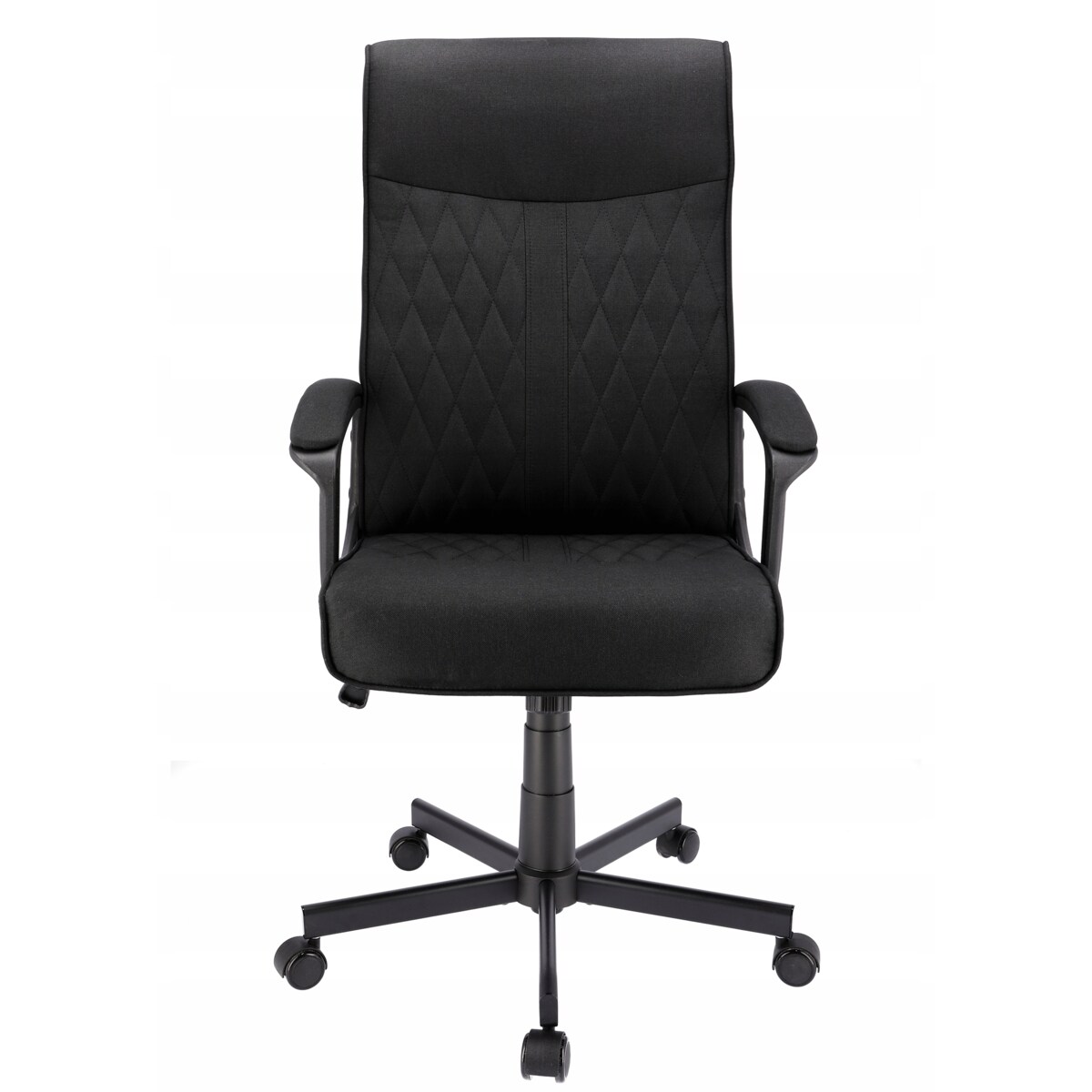 Fotel biurowy COMFORT pikowany czarny