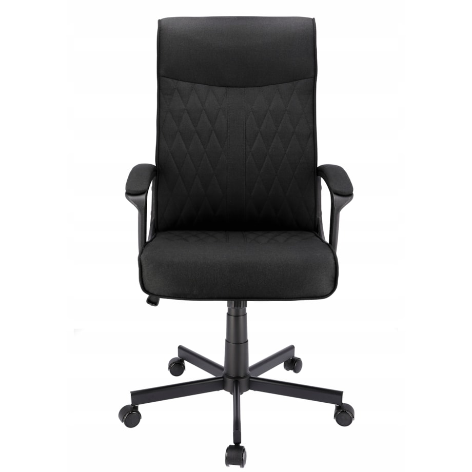 Fotel biurowy COMFORT pikowany czarny