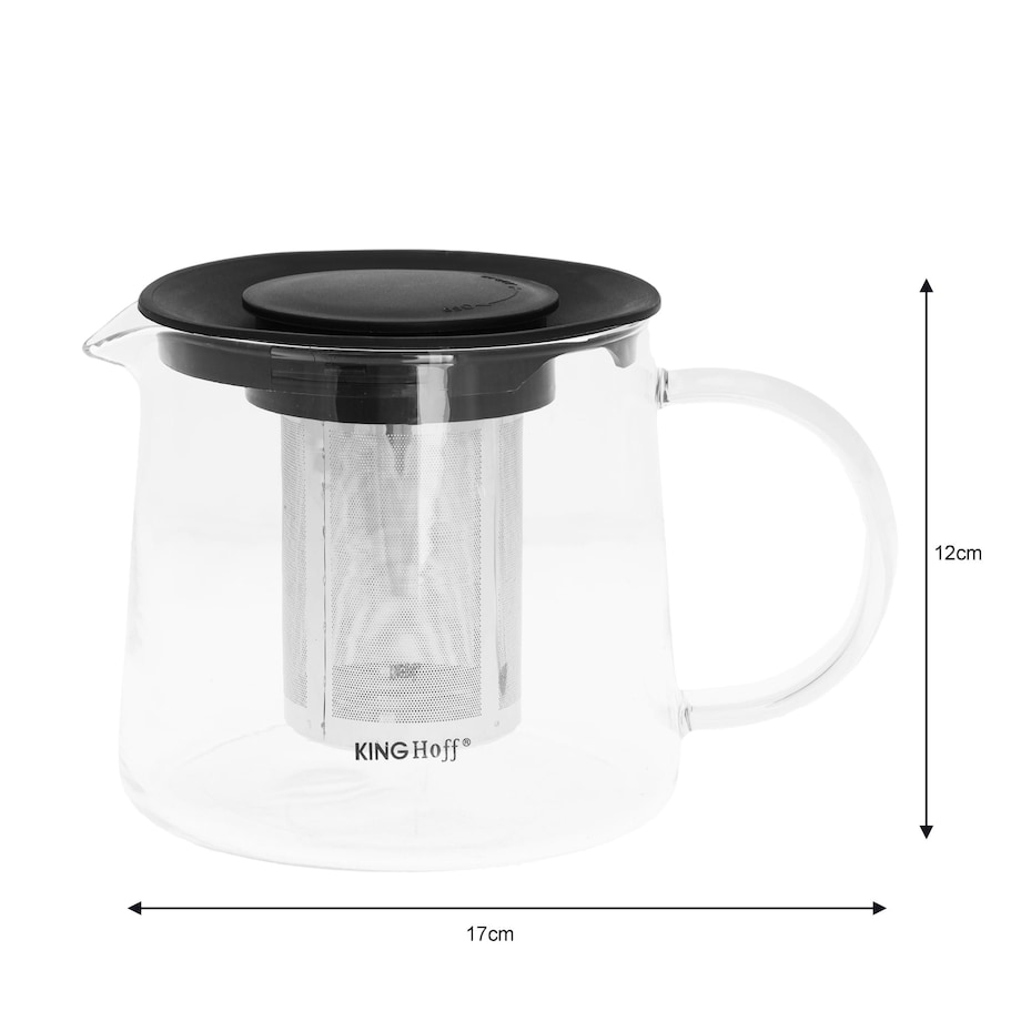 Dzbanek zaparzacz do herbaty kawy 1.0L KINGHOFF