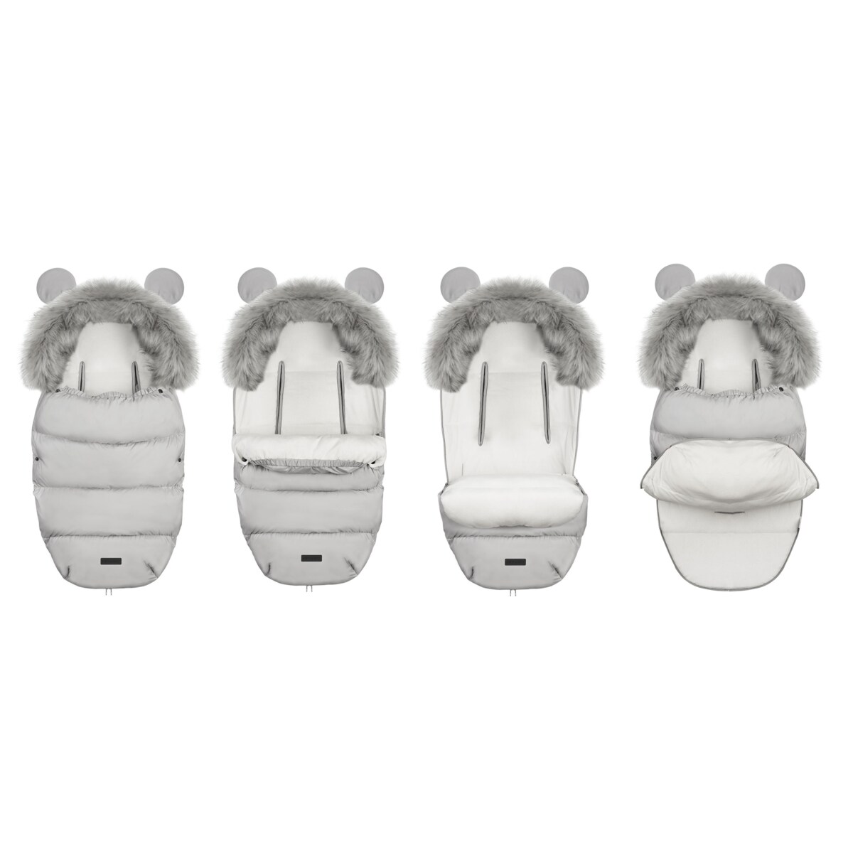 Śpiworek zimowy do wózka gondoli na sanki gruby Ricokids