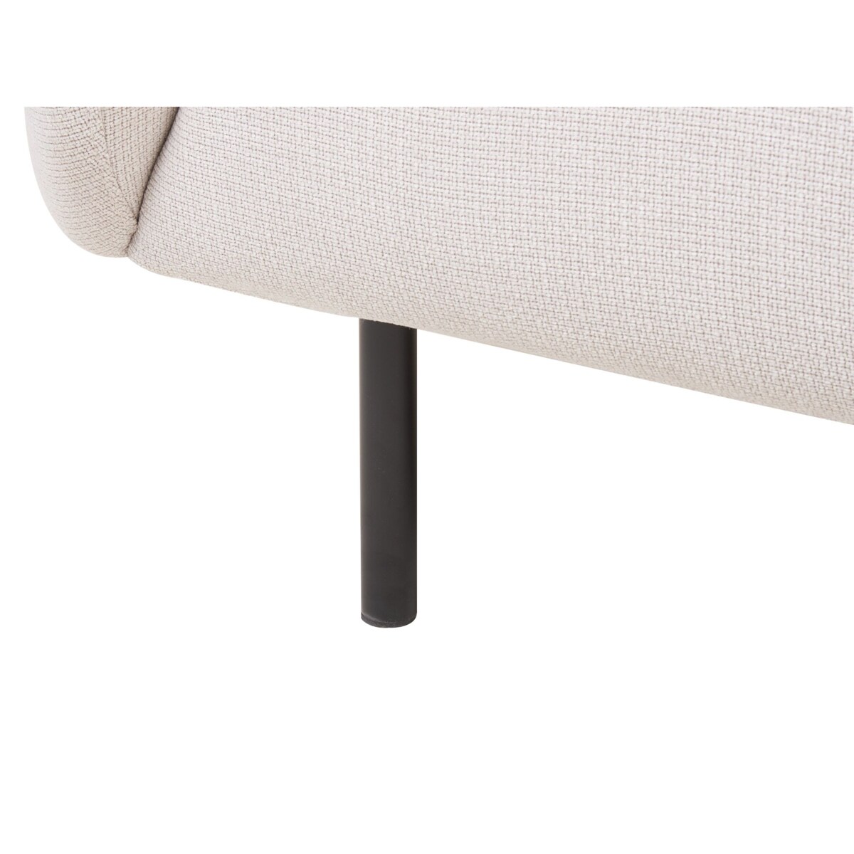 Sofa dwuosobowa tapicerowana beżowa LOEN