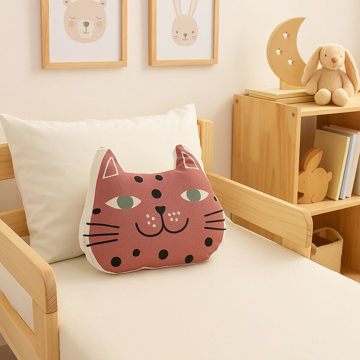 Poduszka dziecięca z nadrukiem, 35 x 40 cm, bawełna