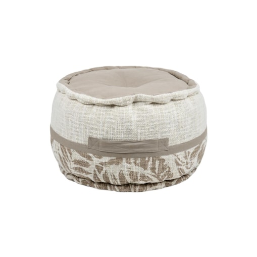 Bawełniana pufa HEMERA, Ø 40 cm