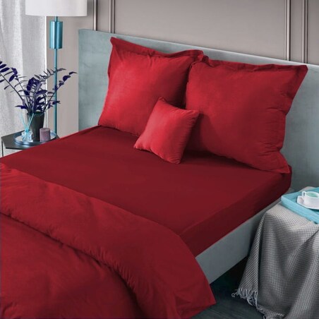 Komplet Pościeli Satynowej Eurofirany Pościel Satynowa 100% Bawełna 200 x 220