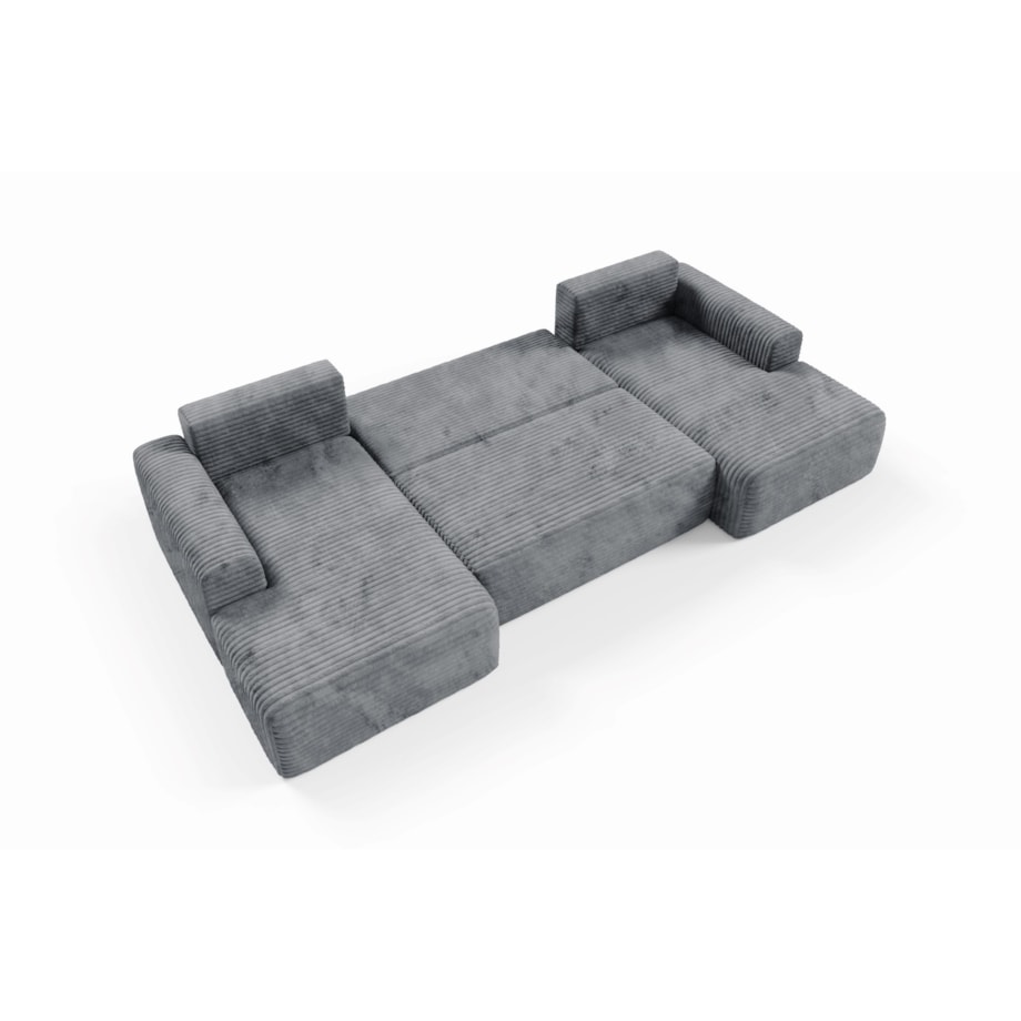 Narożnik SONTII U gruby sztruks Kolor: TILIA 90