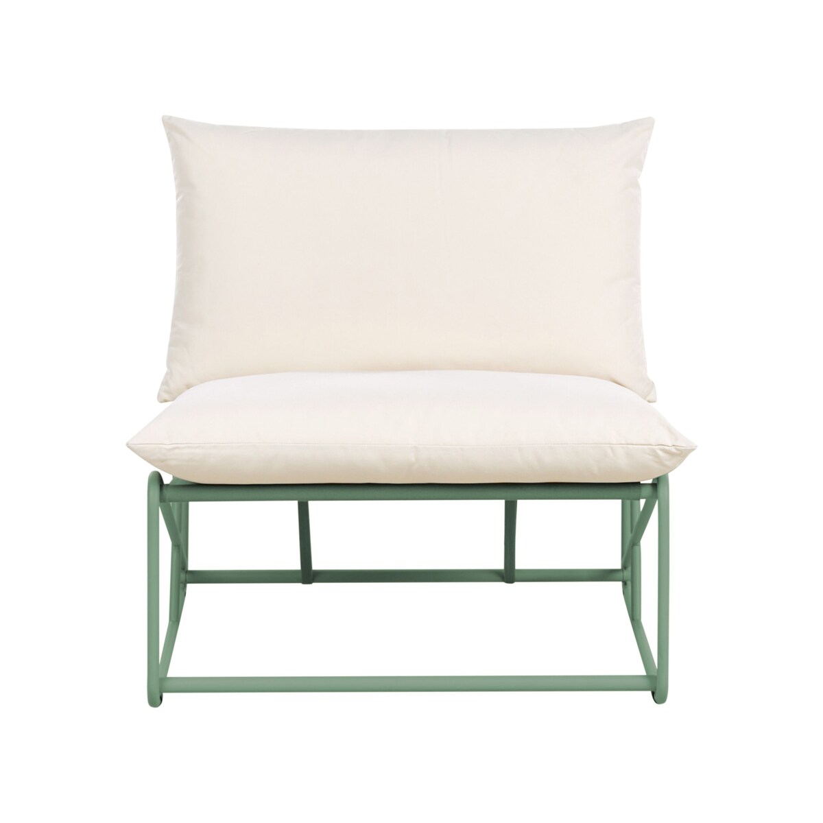 Zestaw ogrodowy dla 3 osób PICO Metal Zielony