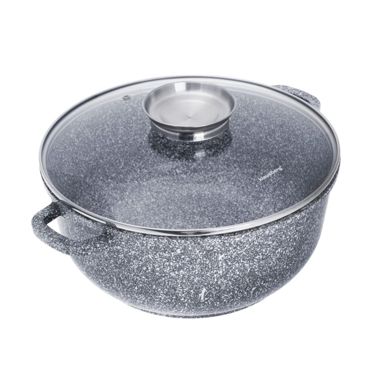 Klausberg garnek z powłoką marmurową 5.6l 26cm KB7523
