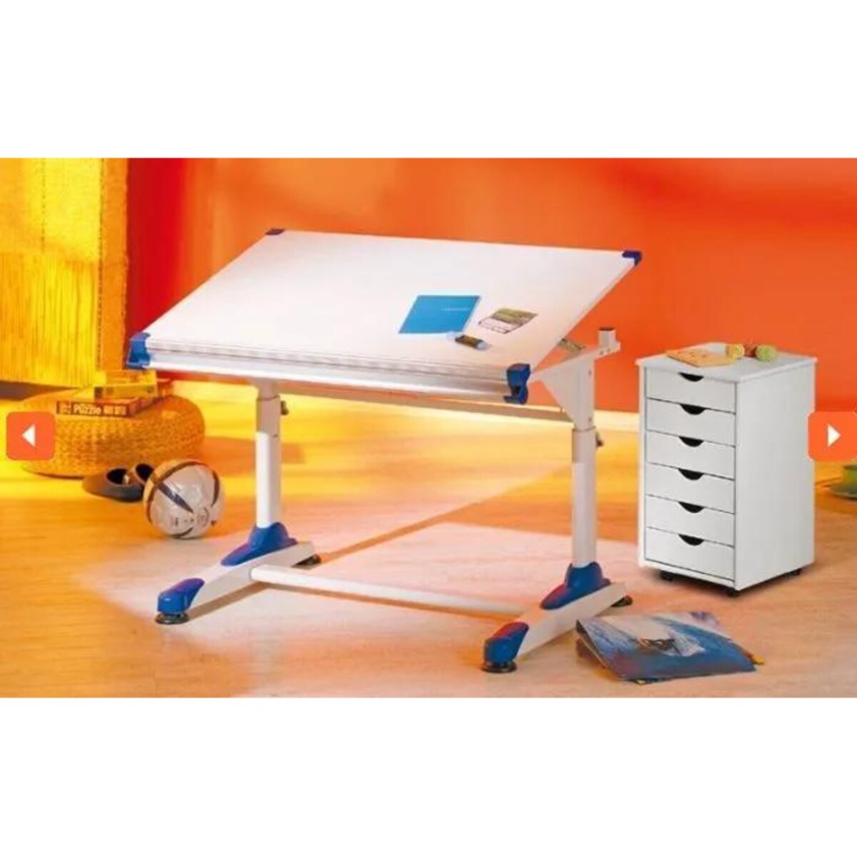 Kontenerek SIMON 2 biały