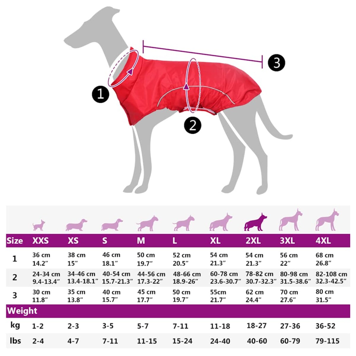 vidaXL Płaszcz przeciwdeszczowy dla psa z odblaskowymi paskami