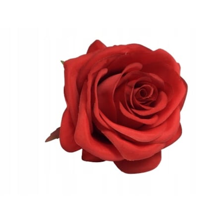 RÓŻA CZERWONA SZTUCZNA na bukiet stroik wiązanka ŁADNA kompozycja dekoracja