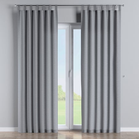 Zasłona na szelkach 1 szt. 130x260 szary