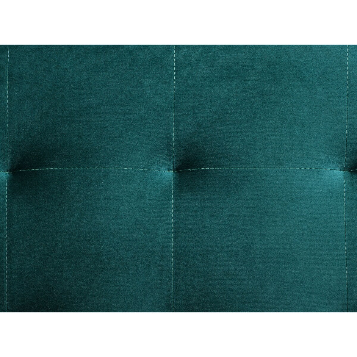 Otomana welurowa zielona ABERDEEN