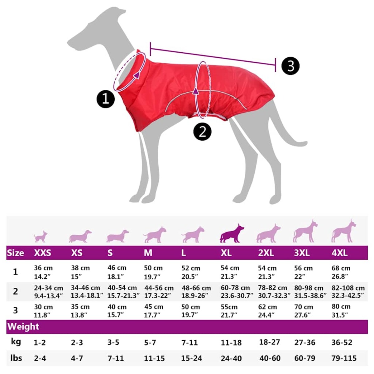 vidaXL Płaszcz przeciwdeszczowy dla psa z odblaskowymi paskami