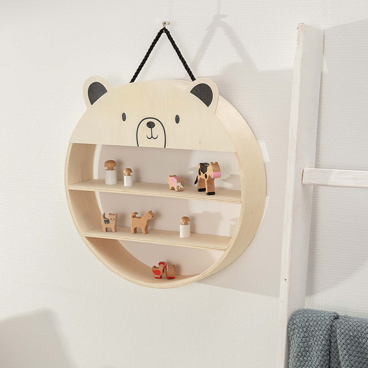 Półka My Bear, 45x10,5x47cm