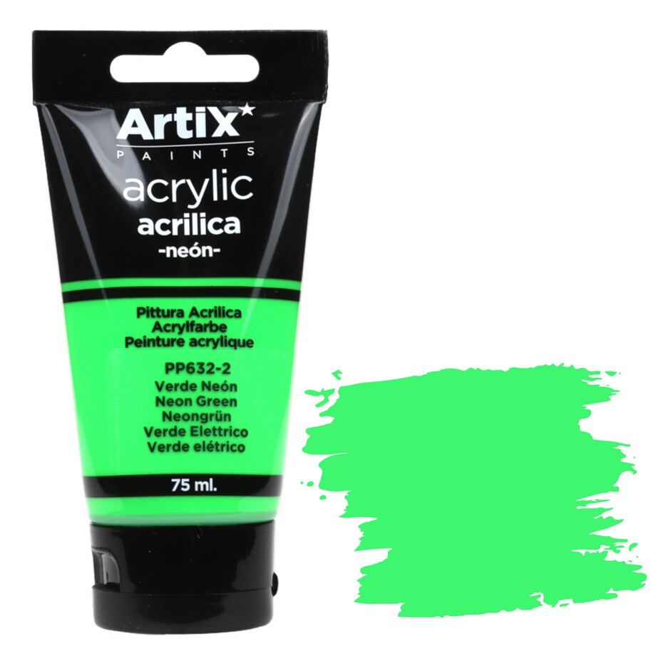 farba akrylowa artix pp632-2 fluor green 75ml