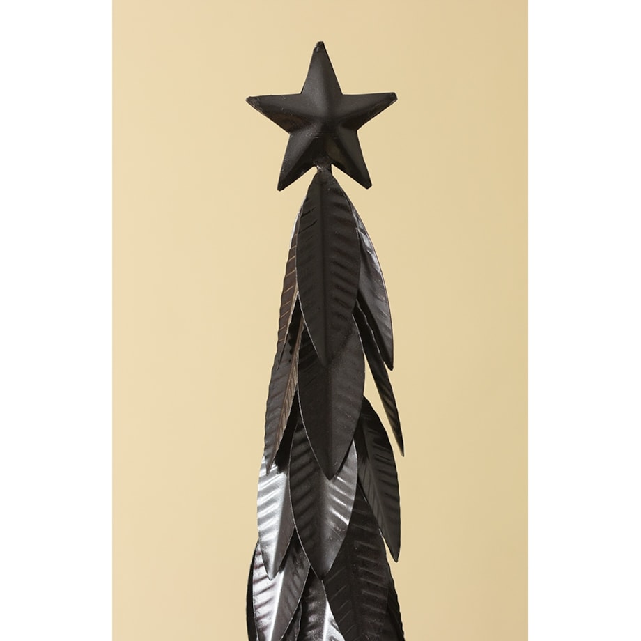 FIGURKA ŚWIĄTECZNA DUŻA WYSOKA 80cm CHOINKA LOFT METALOWA NA ŚWIĘTA PREZENT