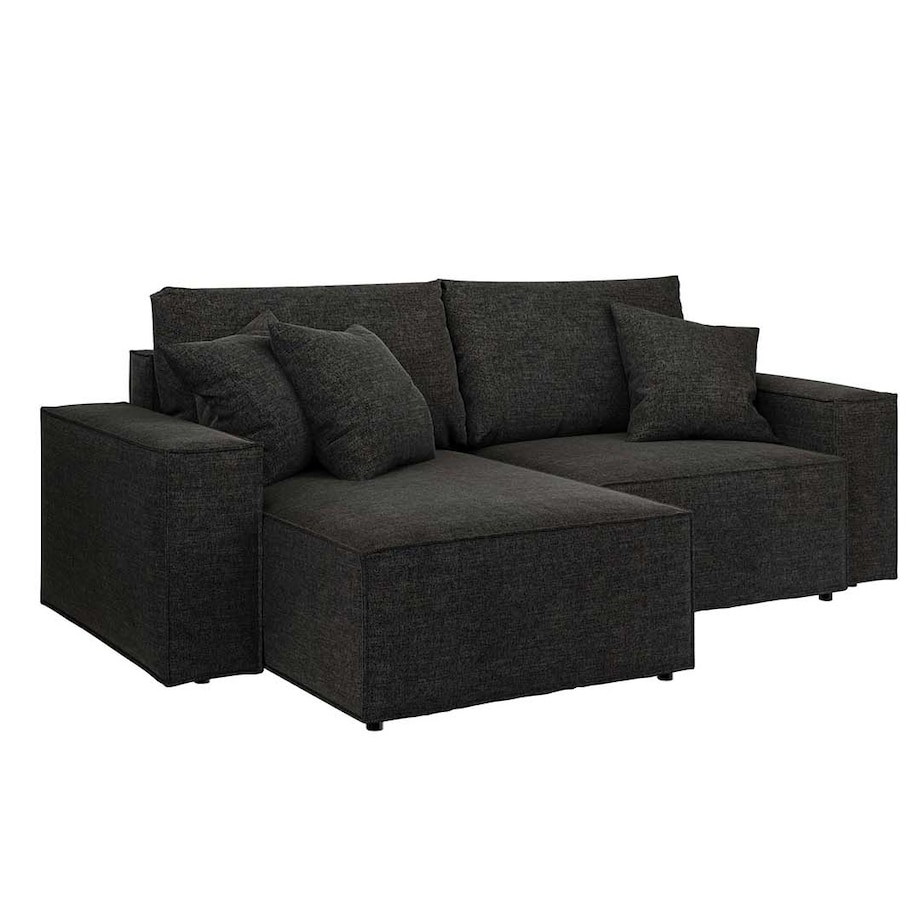 Melow Sofa narożna - antracytowa
