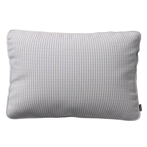 Poszewka Gabi na poduszkę prostokątna 60x40 beżowo-niebieski