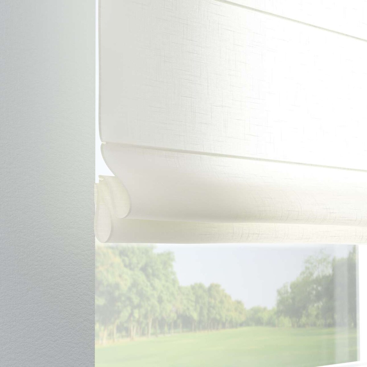 Roleta rzymska Verona 120x170 prześwitujący ecru