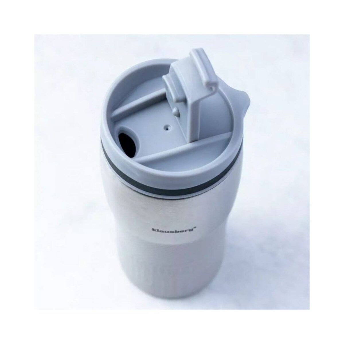 Kubek termiczny mały 280ml KLAUSBERG szary